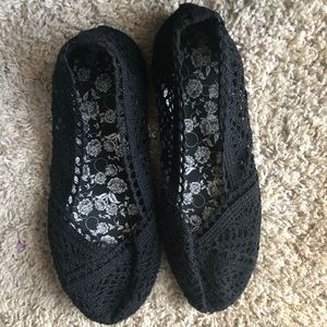 Lace flats; bought from Walmart